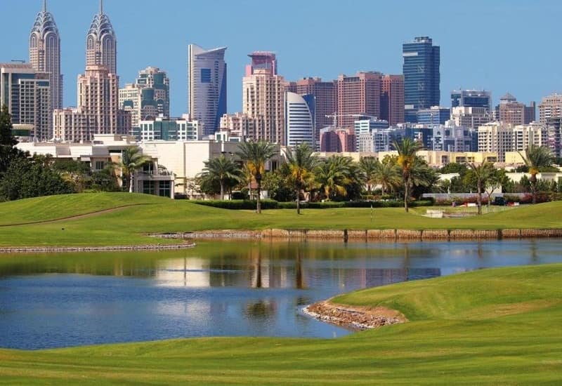 golf course construction UAE